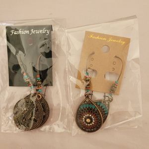 Brand New Boho Earrings (Set Of 2)